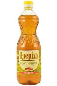 «Одерiха» масло горчичное  нерафинированное высший  сорт